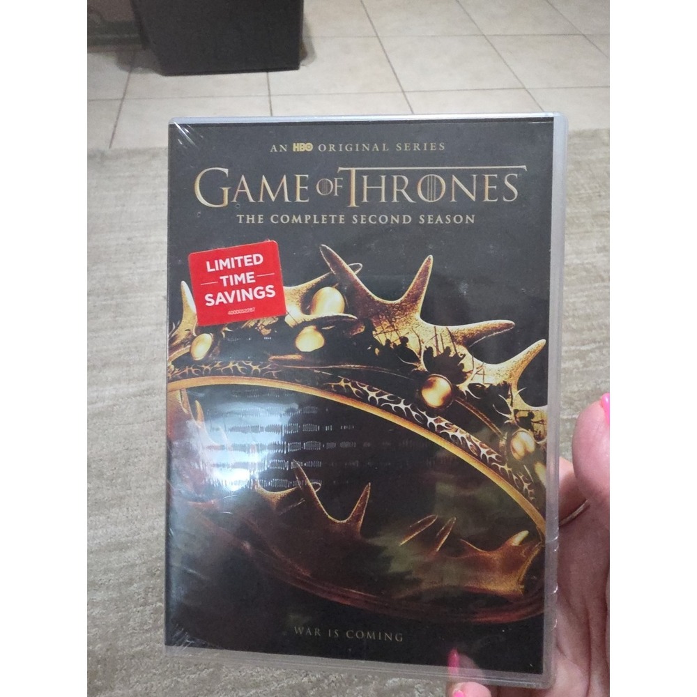 Game of Thrones: The Complete Second Season (DVD, 2013,‎ 5-Disc Set)